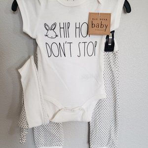 Rae Dunn Baby 'Hip Hop Don't Stop' Outfit